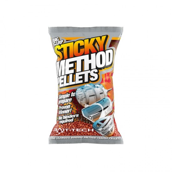 Pelete Bait-Tech - Sticky Method Micro Pellet Red